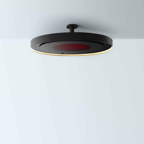 Bromic Eclipse Smart-Heat Elektro-Heizstrahler für den Außenbereich Kurze Stange