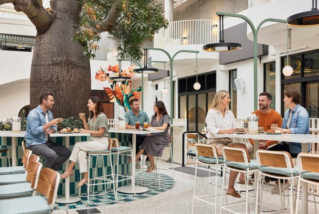 Eclipse Electric Outdoor Heater at the Oran Hotel