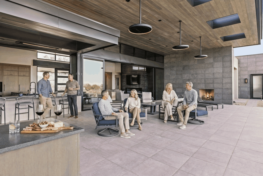 Eclipse Electric Outdoor Heater at the Scottsdale AFT – Bracket-2