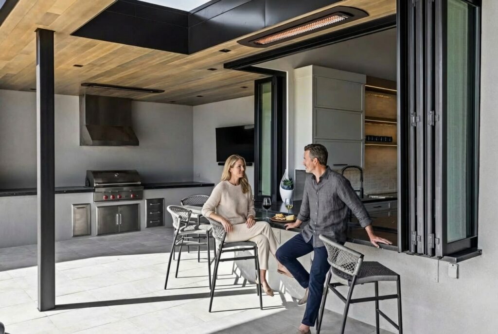 Tungsten Electric Outdoor Heater at Scottsdale AFT – Bracket-5